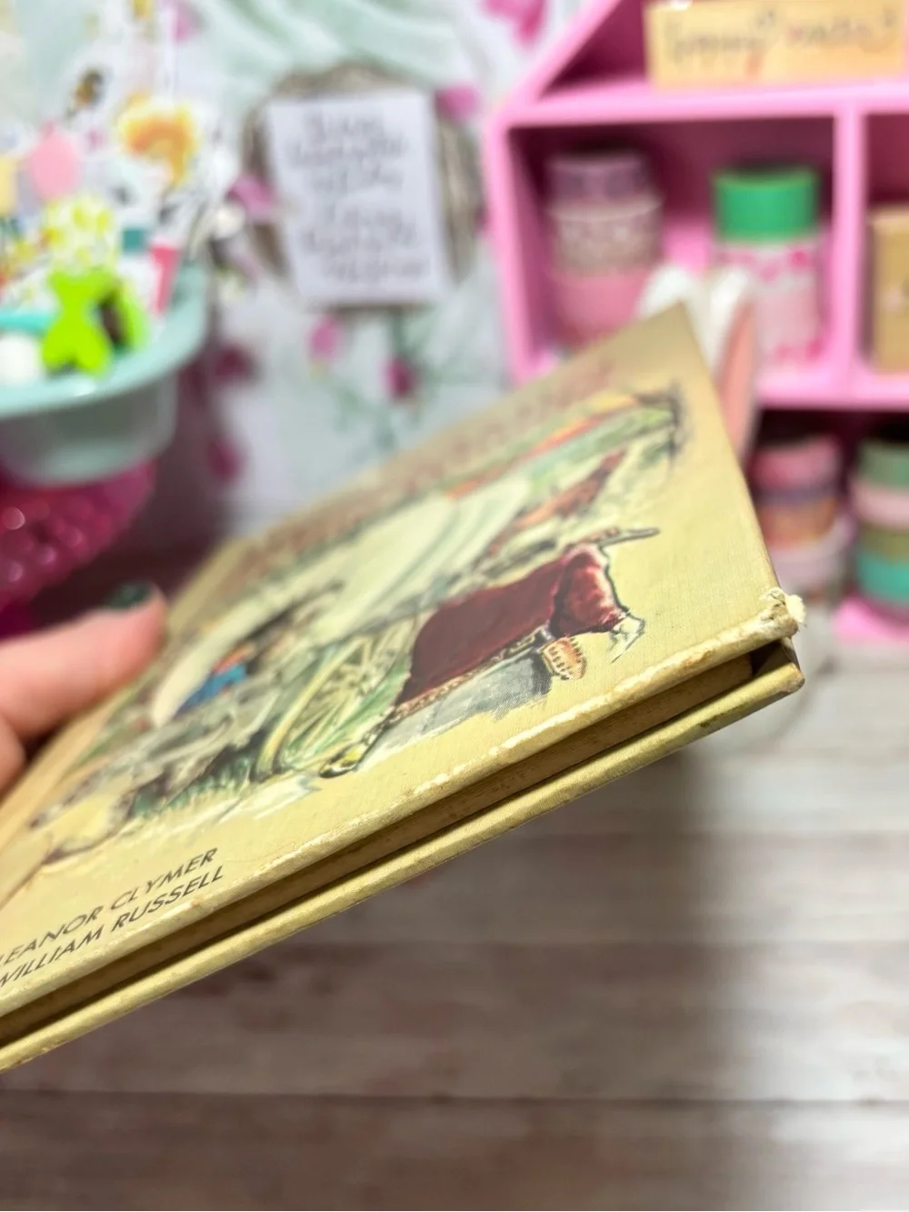 Vintage 1962 Benjamin In The Woods HC Wonder Books Easy Reader By Eleanor Clymer